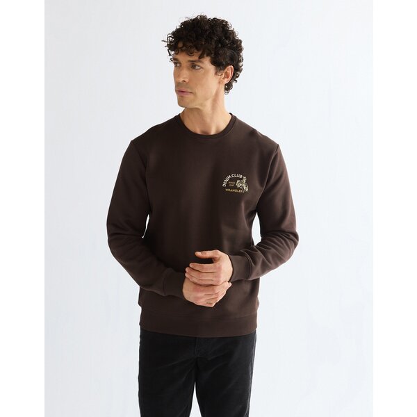 Wrangler sweater Small Graphic Crew 