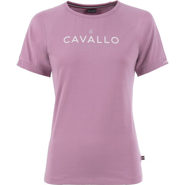 Cavallo T-Shirt CAVAL COTTON R-NECK dusty rose | 44
