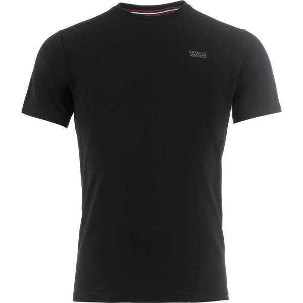Cavallo T-Shirt CAVAL COTTON R-NECK black | S