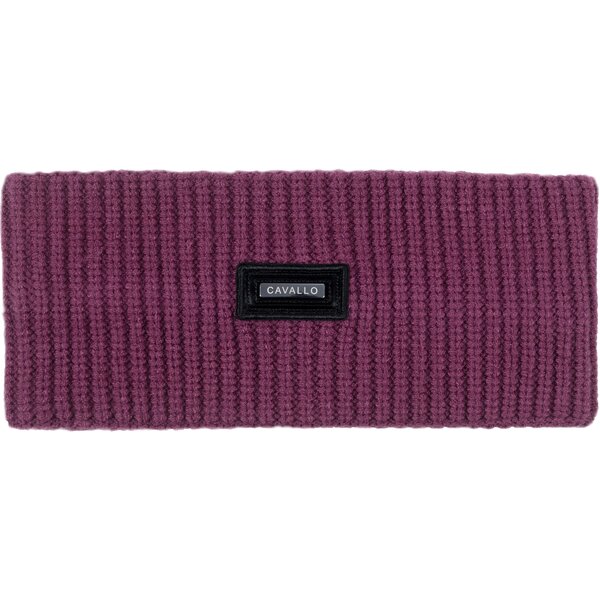 Cavallo gebreide hoofdband CAVALMATTIE dusty violet | One size