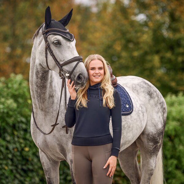Cavallo functionele hoodie CAVALNADRA dark blue | 34