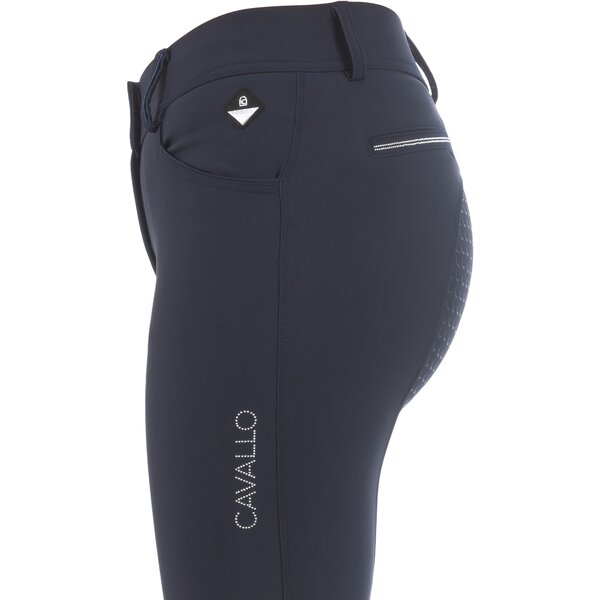Cavallo rijbroek met zitvlak CAVALCACILIA GRIP dark blue | 40
