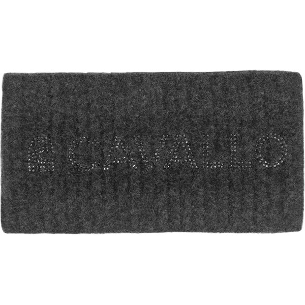 Cavallo gebreide hoofdband CAVALROVENA black melange | one size