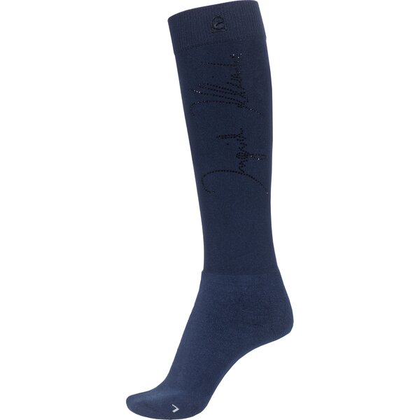 Cavallo functionele kniekousen CALVALKIRO dark blue | 35-38