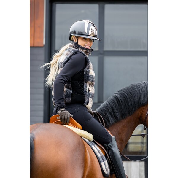 Cavallo gewatteerde teddybodywarmer CAVALLIRIEL 