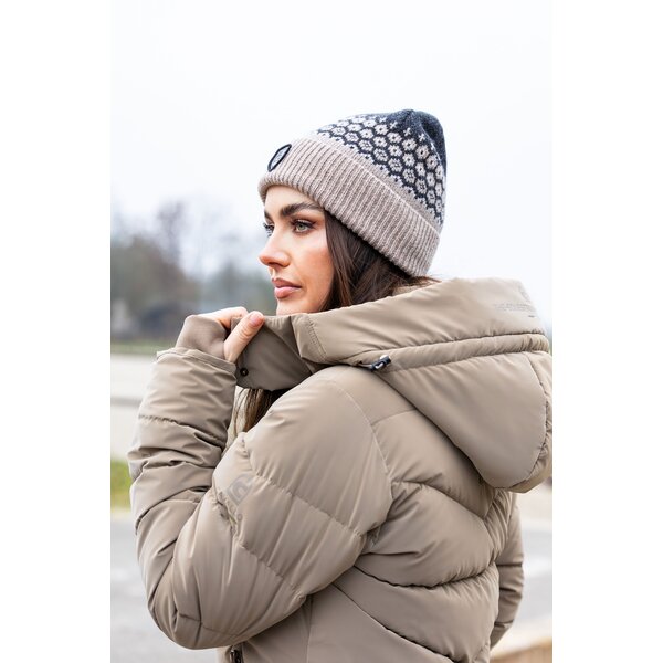 Cavallo gebreide muts CAVALLOE anthracite | One size