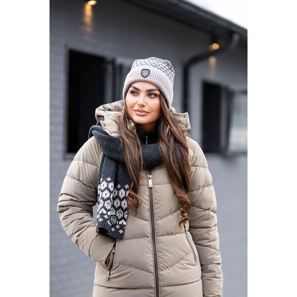Cavallo gebreide muts CAVALLOE anthracite | One size