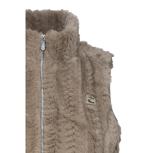 Cavallo bodywarmer van minkfleece CAVALDIYA 