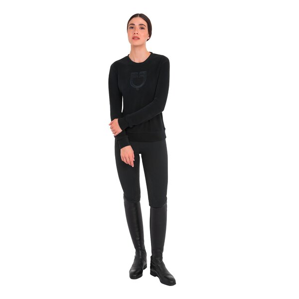 EQUESTRO fleecesweater voor dames 
