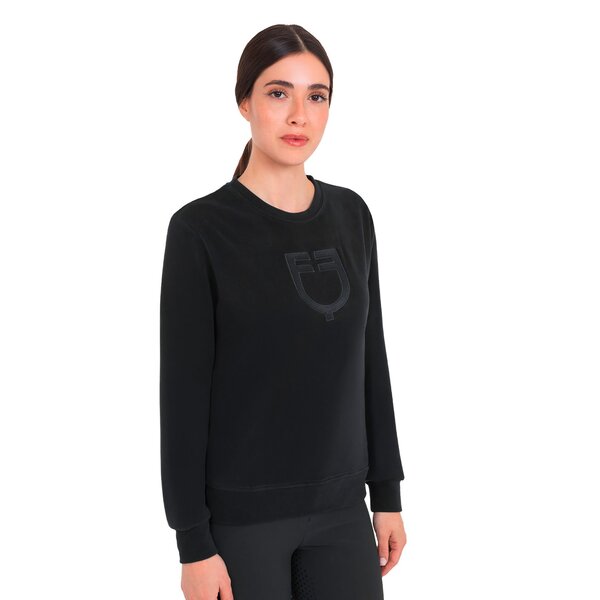 EQUESTRO fleecesweater voor dames 