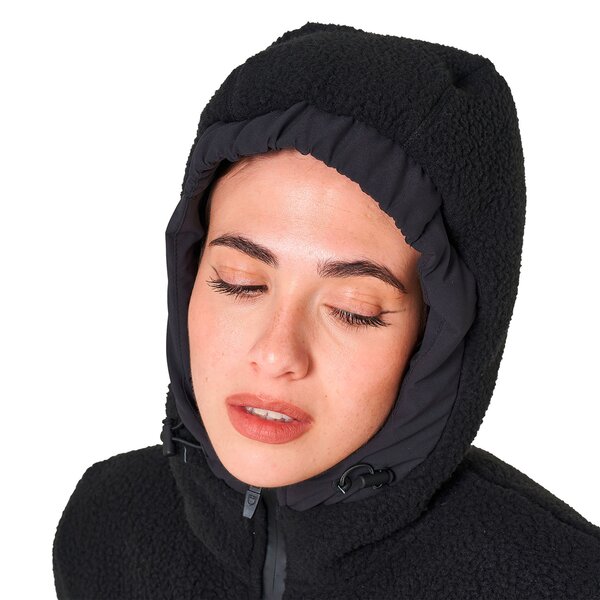 EQUESTRO functionele jas met teddyfleece voor dames 