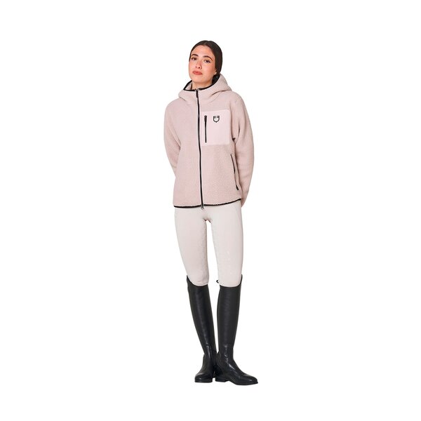 EQUESTRO teddyfleecejas voor dames 