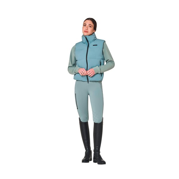 EQUESTRO gewatteerde bodywarmer voor dames 