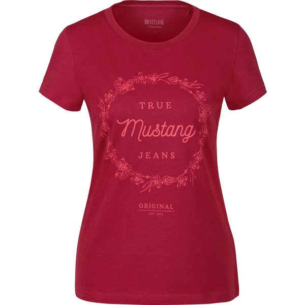 MUSTANG T-Shirt biking red | XS
