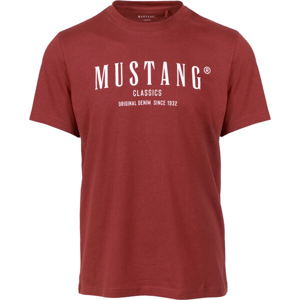 MUSTANG T-Shirt russet brown | 3XL