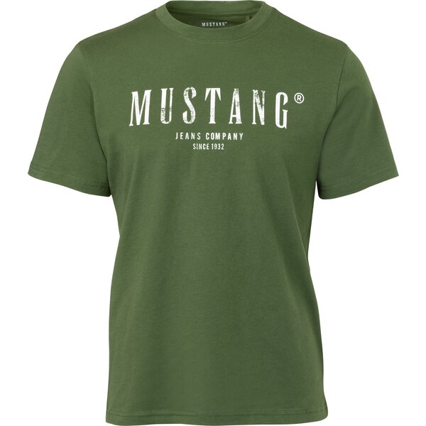 MUSTANG T-Shirt riflegreen | S