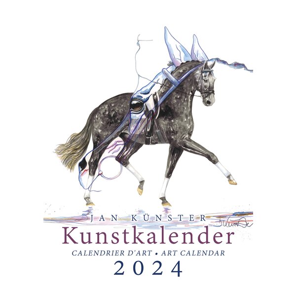 Kunstkalender Pferde, Künster 2024