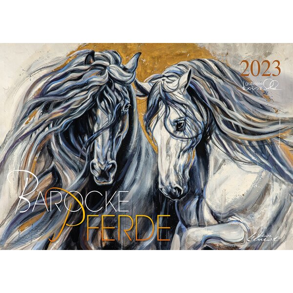 Kalender Barocke Pferde - Edition Boiselle 2023