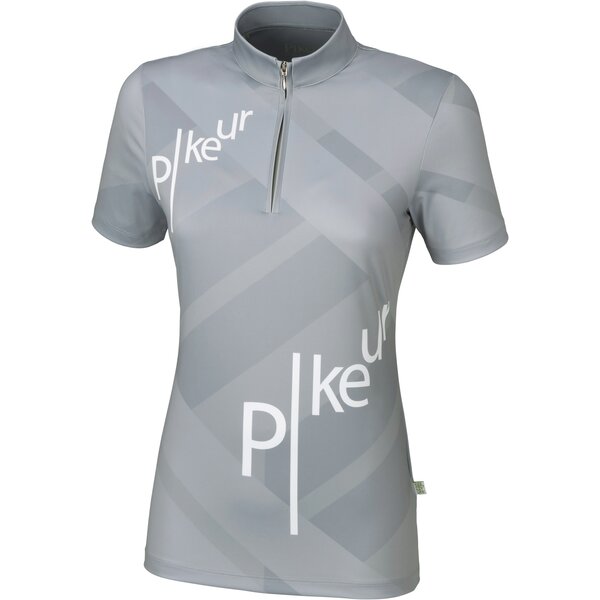 PIKEUR Stehkragenshirt Jeany Sports Collection moon grey | 46