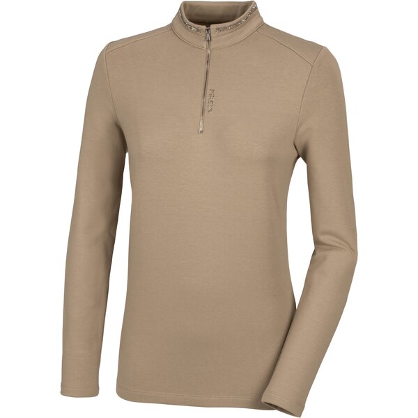 PIKEUR SPORTS Collection Funktions-Zip-Shirt soft taupe | 42