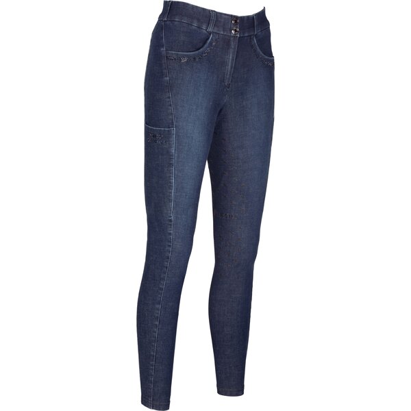 PIKEUR Selection Gesäßeinsatz-Reithose Brinja denim blue | 80