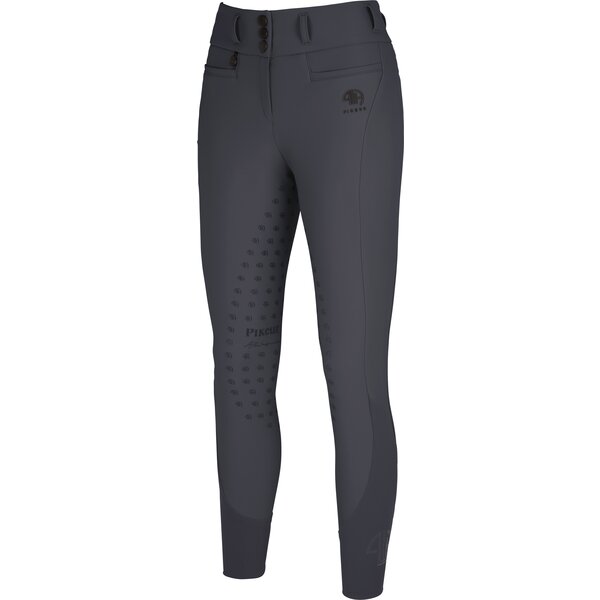 PIKEUR Linn Athleisure Softshell Highwaist Reithose dark shadow | 46