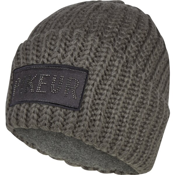 PIKEUR Sports Collection Beanie mit Strass Batch anthrazit | 55/57