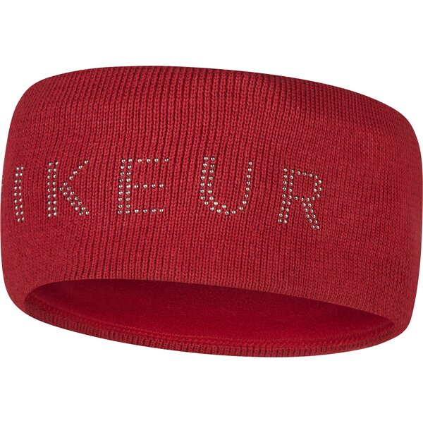 PIKEUR Sports Collection Glitzer-Stirnband rumba red | 53/55