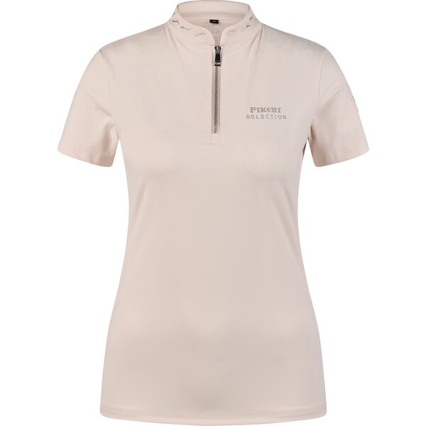 PIKEUR Selection Zip-Funktionsshirt soft rose | 32