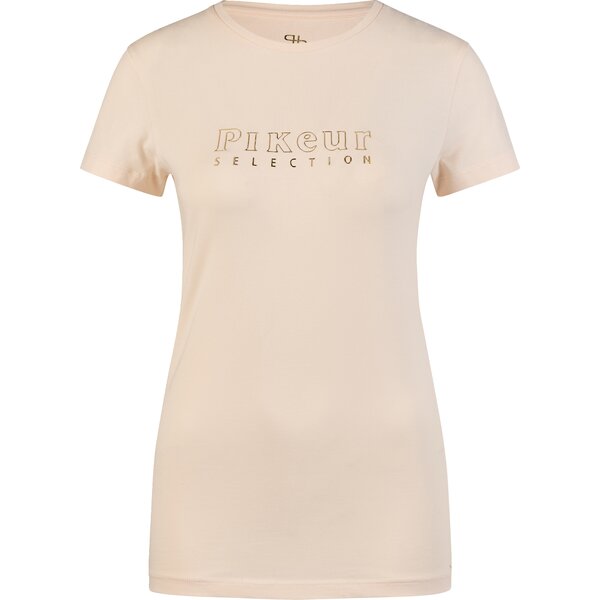 PIKEUR Selection T-Shirt mit Rundhals soft rose | 46