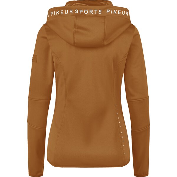 PIKEUR Sports Collection zomerfleecejack met capuchon golden caramel | 34