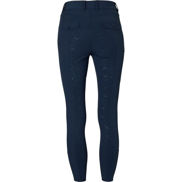 RIDE now rijbroek met full grip-zitvlak navy | 32