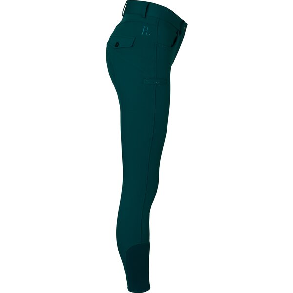 RIDE now rijbroek met full grip-zitvlak shaded teal | 32