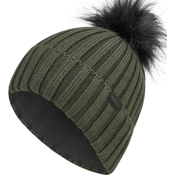 PIKEUR Sports beanie deep khaki | 53-55