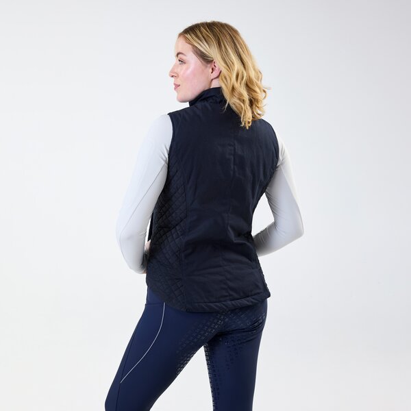 HORSEWARE waxbodywarmer Newmarket navy | XS