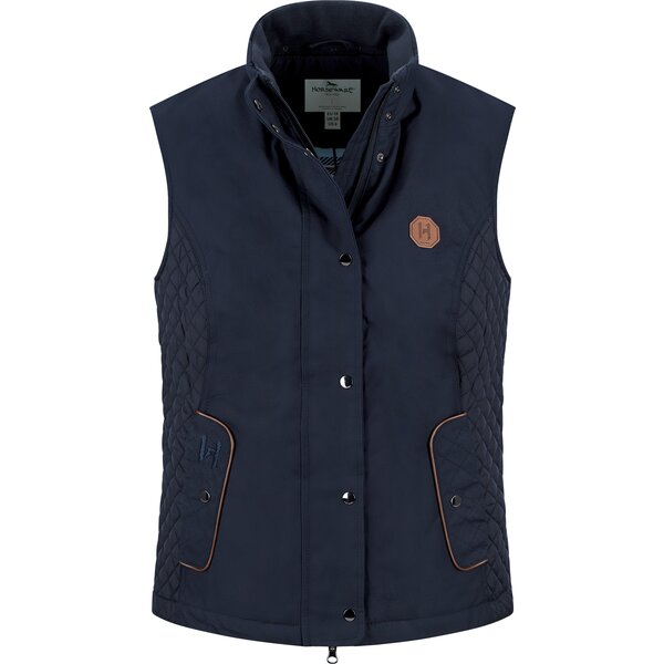 HORSEWARE waxbodywarmer Newmarket navy | XS