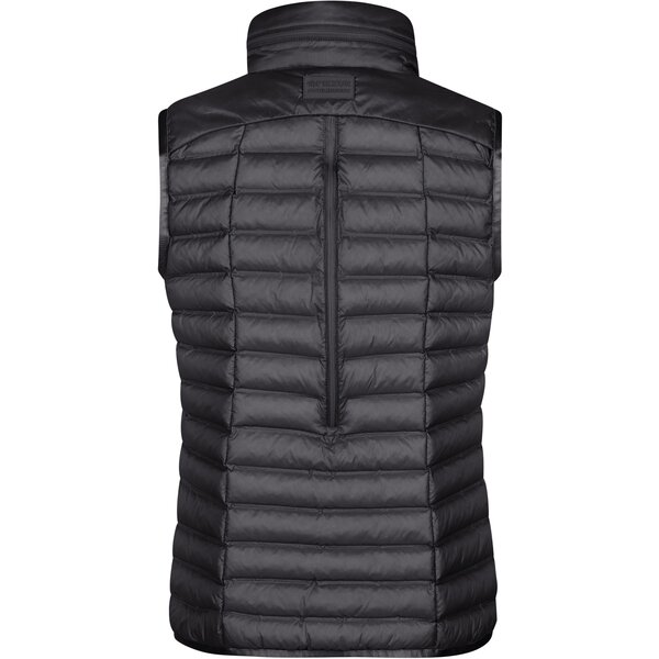 PIKEUR Athleisure lichte gewatteerde bodywarmer met capuchon 