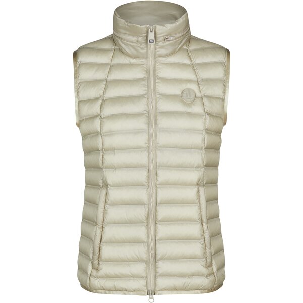 PIKEUR Athleisure lichte gewatteerde bodywarmer met capuchon 