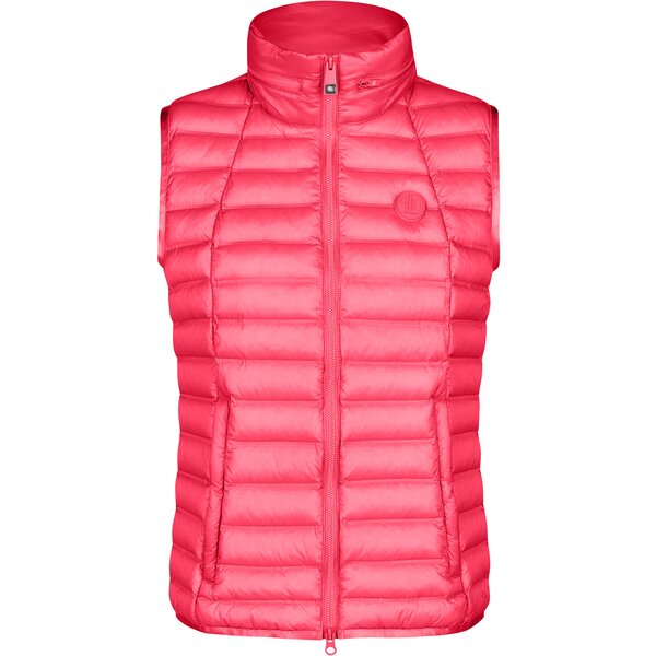 PIKEUR Athleisure lichte gewatteerde bodywarmer met capuchon 