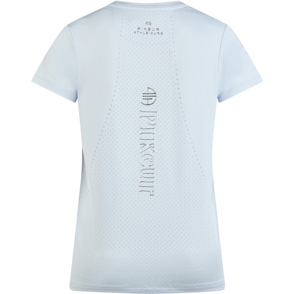 PIKEUR Athleisure functioneel shirt met ronde hals azure glow | 46