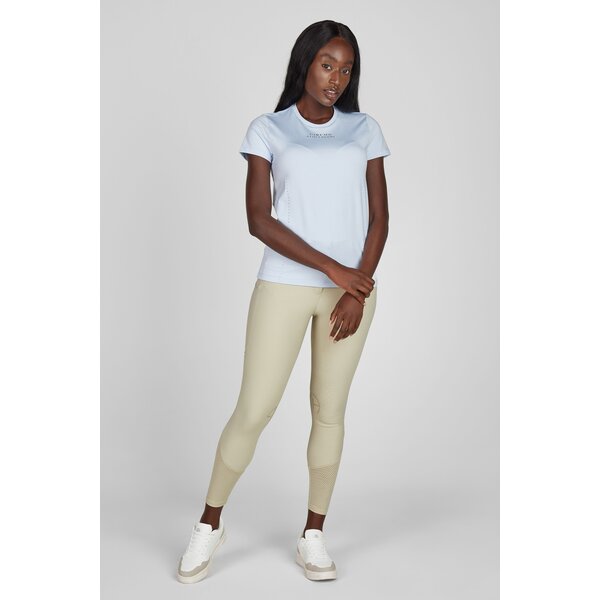 PIKEUR Athleisure functioneel shirt met ronde hals azure glow | 46