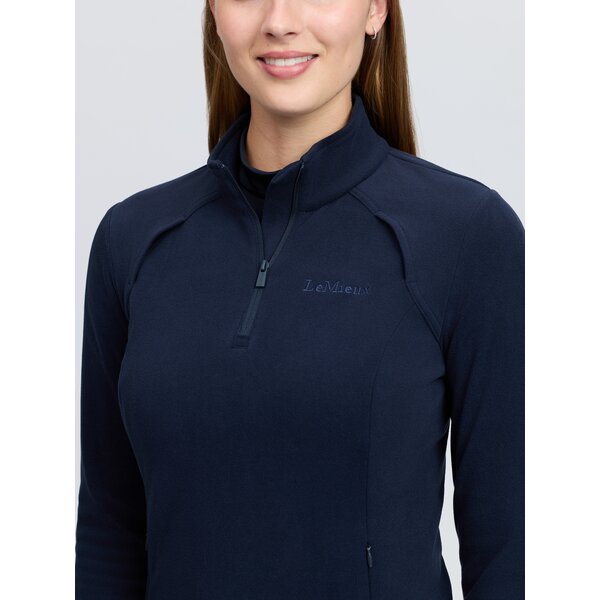 LeMieux fleeceshirt Frances Quarter Zip navy | 44