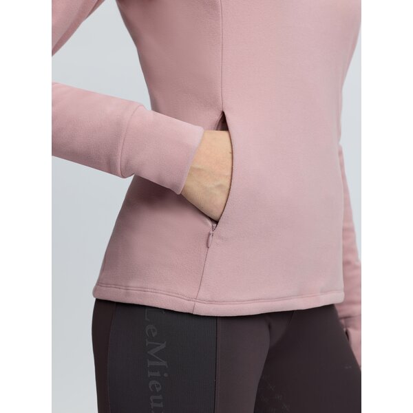 LeMieux fleeceshirt Frances Quarter Zip wild rose | 36