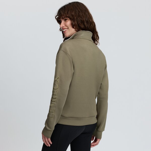 LeMieux sweatshirt Scarlet Quarter Zip willow green | 44