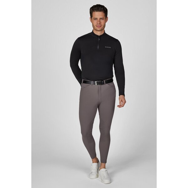 PIKEUR Athleisure functioneel shirt met ritssluiting 