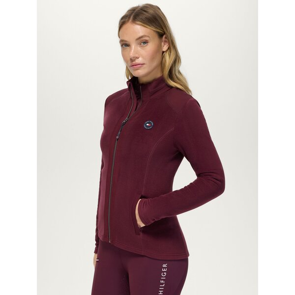 TOMMY HILFIGER EQUESTRIAN fleecejas voor dames Elmonte 
