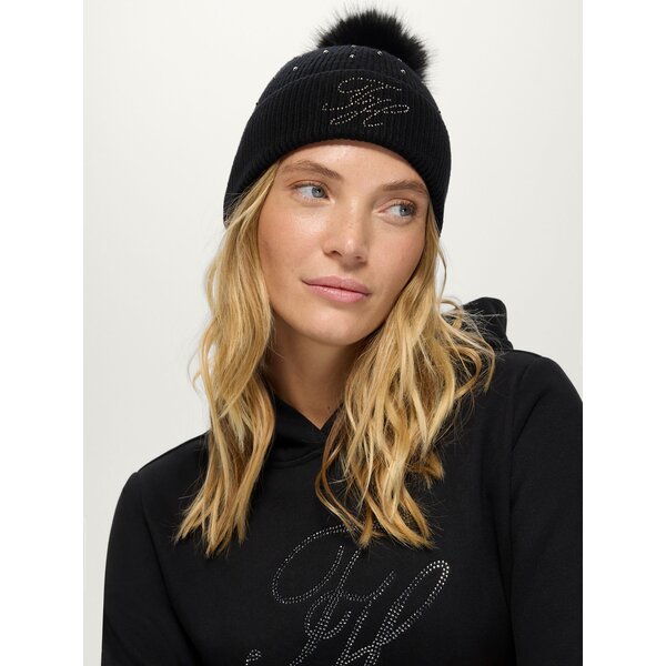 TOMMY HILFIGER EQUESTRIAN damesmuts Daly black | One size