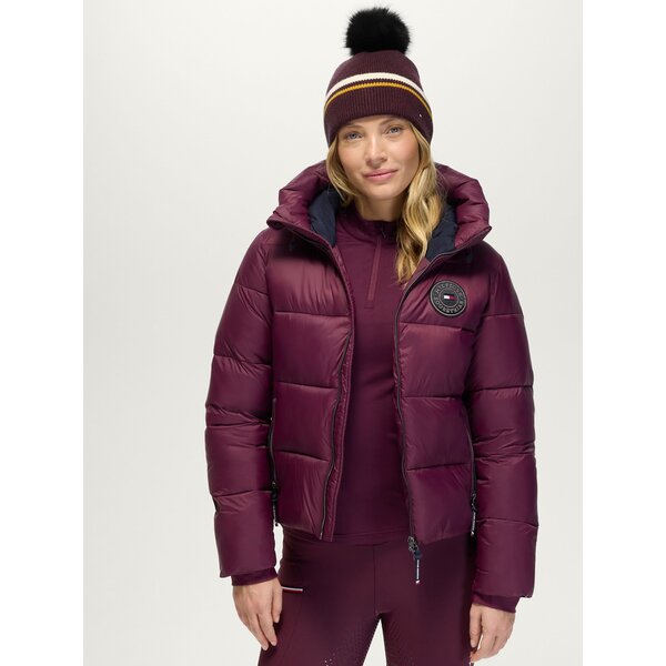 TOMMY HILFIGER EQUESTRIAN pomponmuts Dean deep burgundy | One size