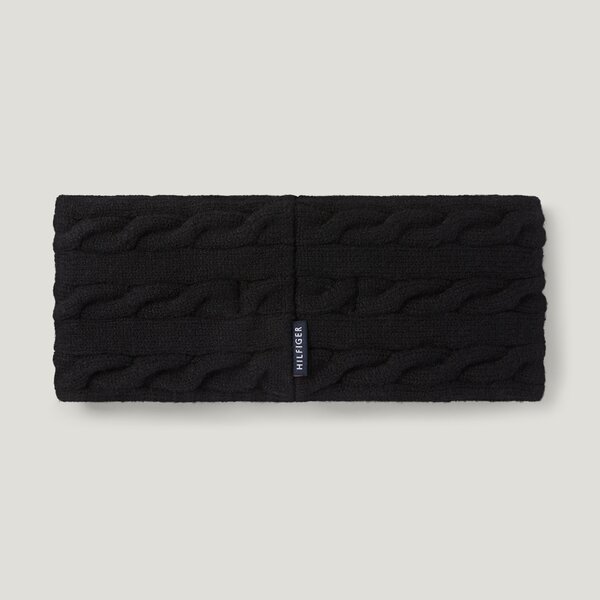 TOMMY HILFIGER EQUESTRIAN hoofdband met strass Maggie black | One size