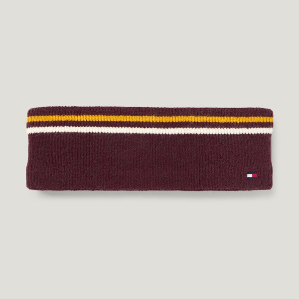 TOMMY HILFIGER EQUESTRIAN hoofdband Monroe deep burgundy | One size